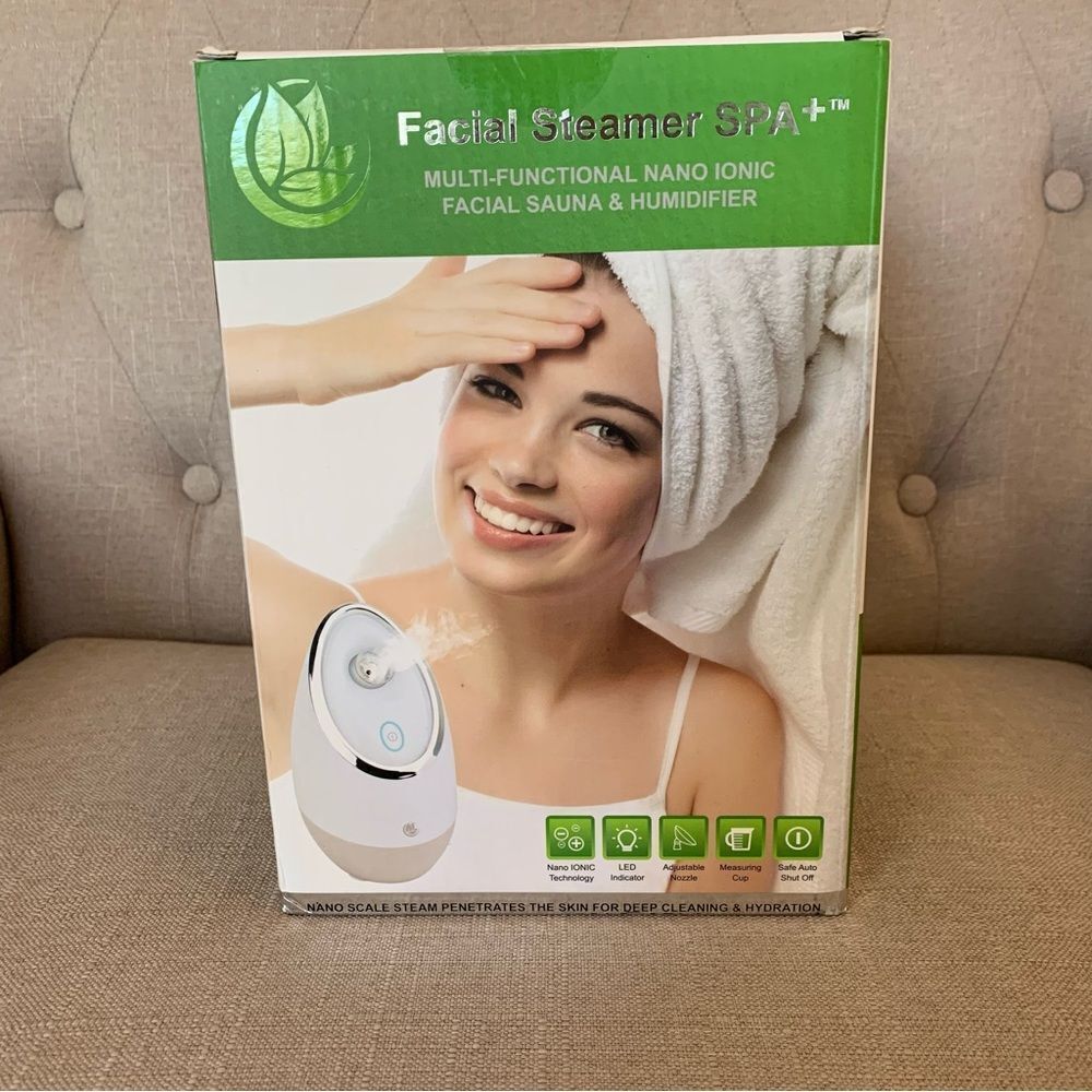 Facial Steamer SPA+ by Microderm GLO and Peptide Serum